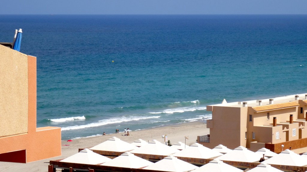 Vue de notre studio au 9ieme étage