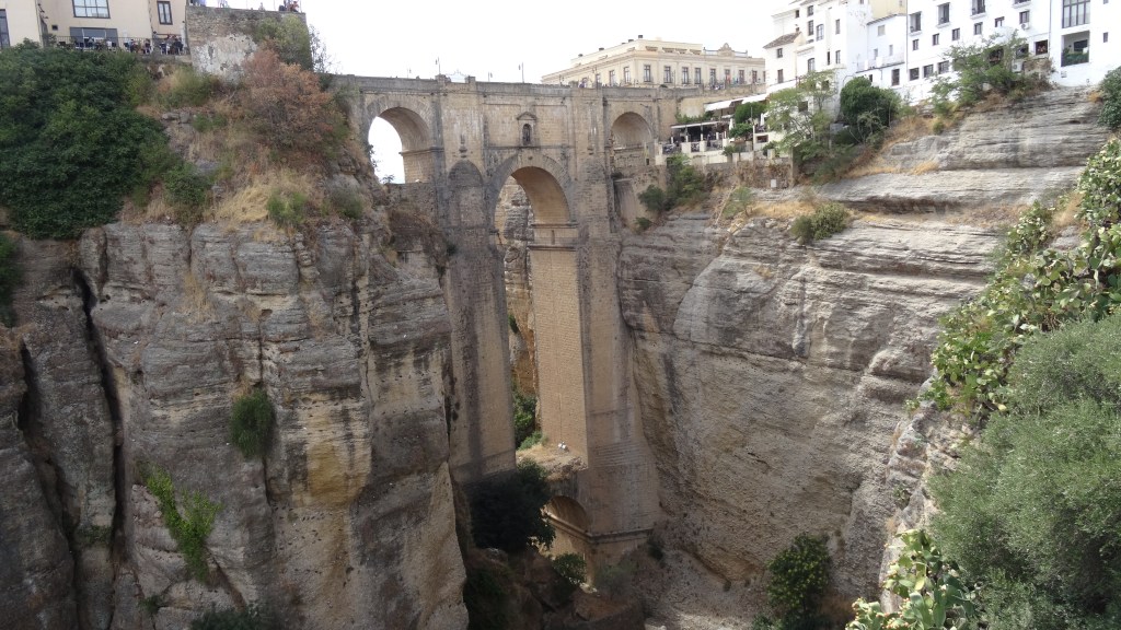 Ponte "Nuevo" à Ronda; fait au 18ième siècle
