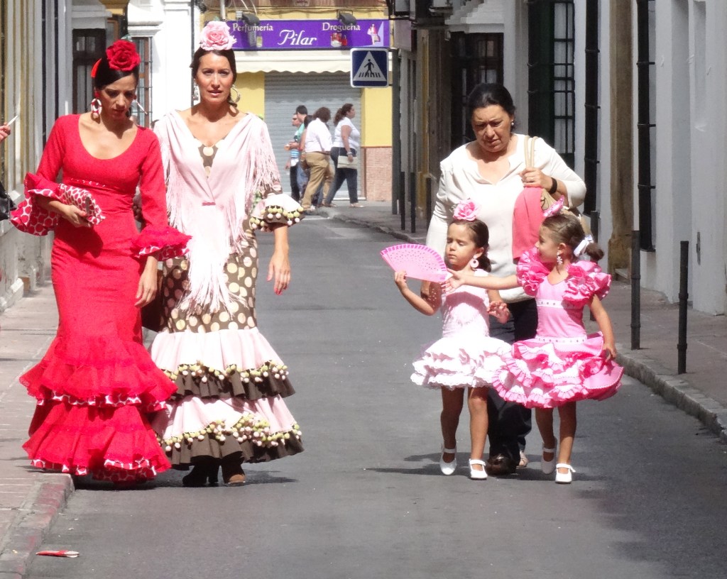 Costumes traditionnelles à la Fiesta de Ronda