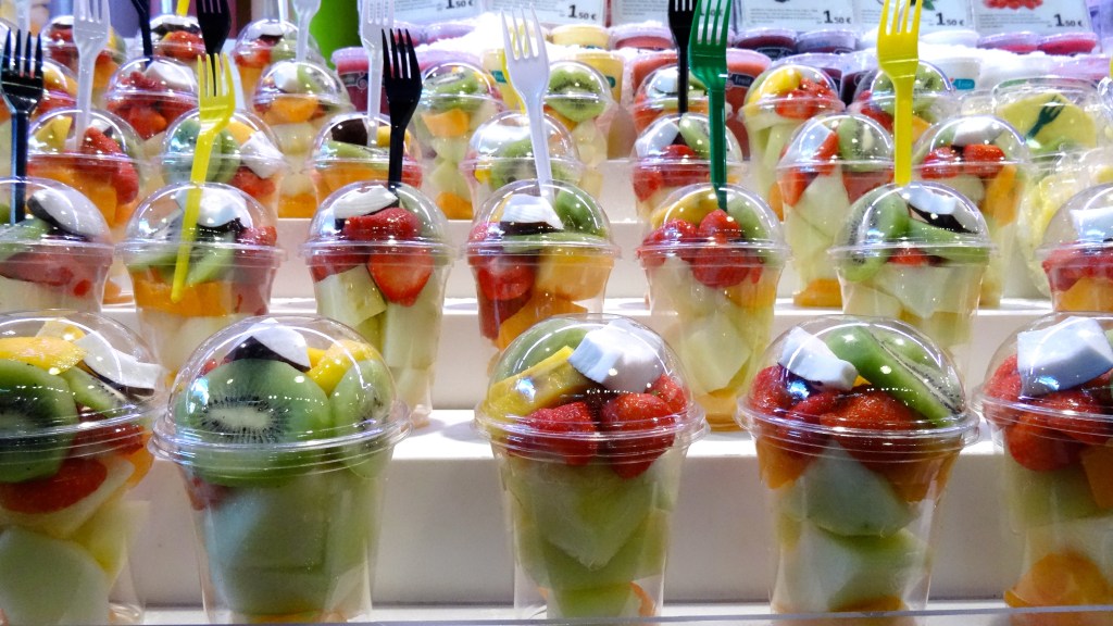 Présentoir aux marchés publics