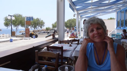 ... et ses petits restos sympas bordant l'océan