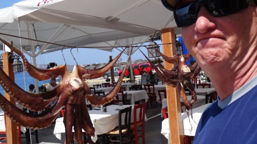 C'est bon la pieuvre ... mais pas beau !!