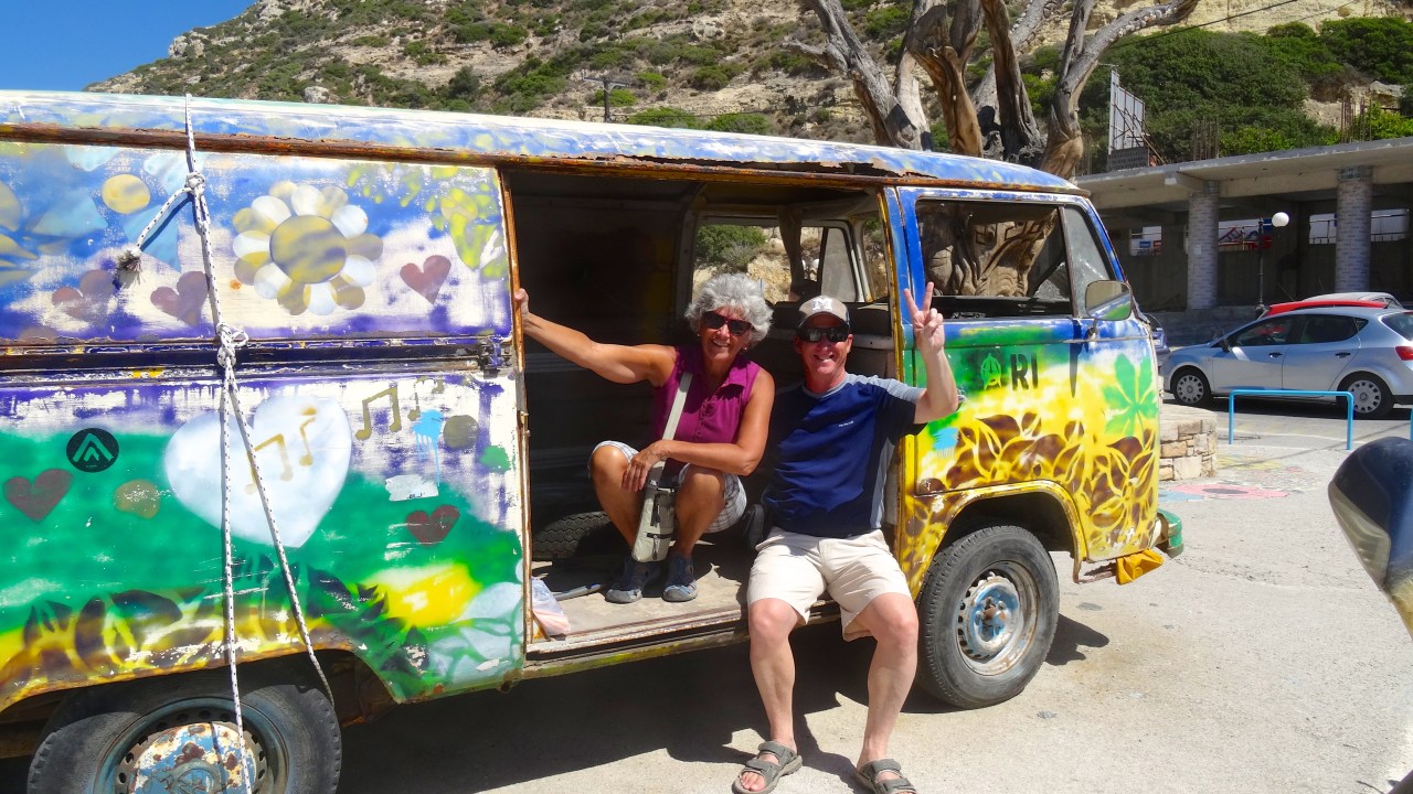 La belle Crète, la région sud:&nbsp;Mátala