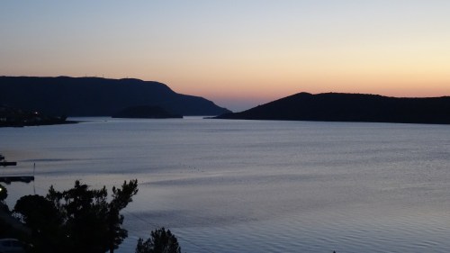 Lever de soleil sur la péninsule de Spinalonga / Sunrise over Spinalonga Peninsula