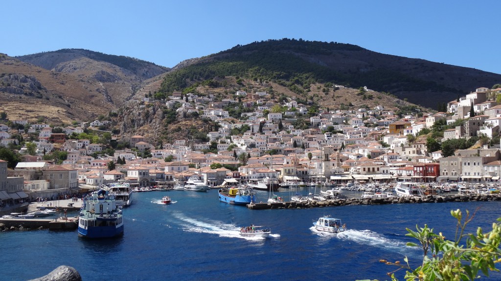 Village portuaire, Hydra, Port Village