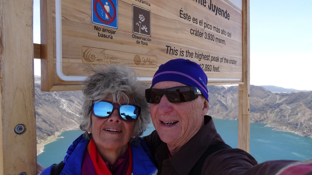 Enfin au sommet de la plus haute crête, le Mt-Juyende / Finally on top of the Highest Ridge, Mt- Juyende