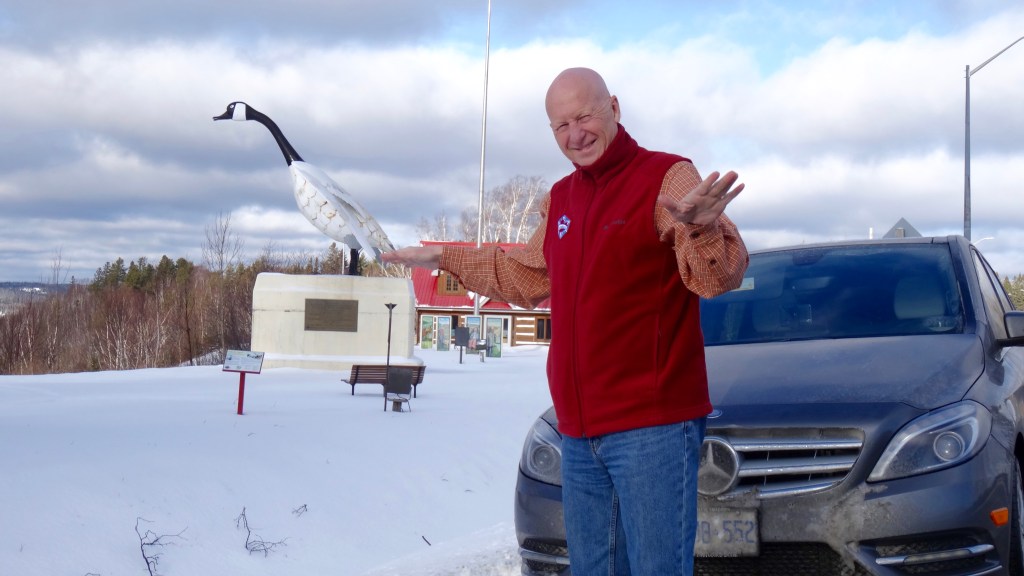 L'immense oie sauvage de Wawa