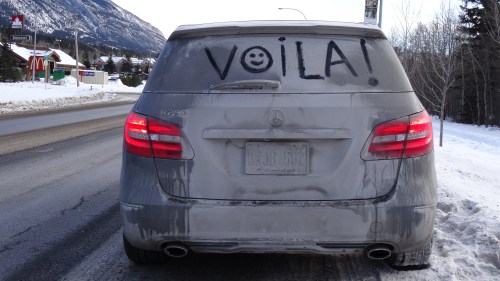 VOILA !! Nous sommes arrivés !