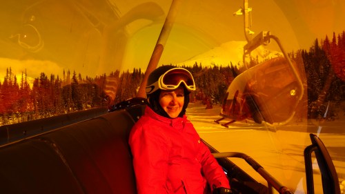 In a "Hot seat" with TeePee Town Orange Bubble Hi-Speed Quad